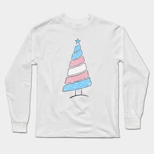 Trans Christmas Tree Long Sleeve T-Shirt